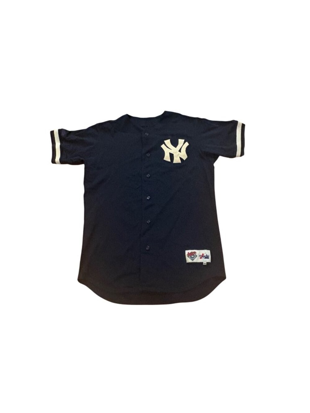 Majestic Authentic Diamond Collection New York Yankees Navy MLB Jersey Men's 44